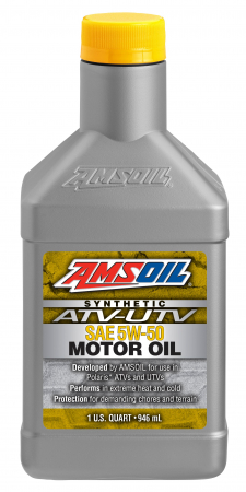 AMSOIL 5W-50 SYNTHETIC ATV/UTV MOTOR OIL 946ML 55-661-001