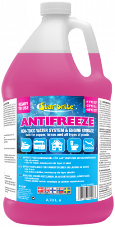 STAR BRITE ANTI FREEZE -46 3,78 GAL MYRKYTÖN PAKKASNESTE PUNAINEN 136-31400