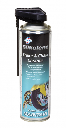 SILKOLENE BRAKE & CHAIN CLEANER 500ML 551-514-0005