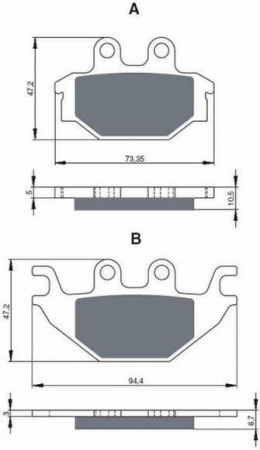 GOLDFREN JARRUPALAT 230 CERAMIC CARBON AD 48-12-230