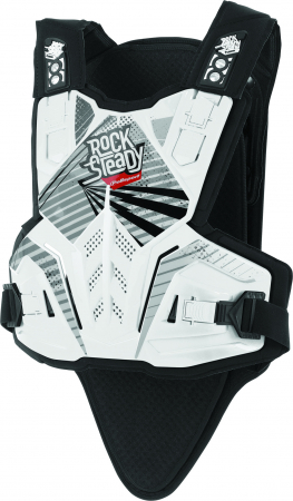 POLISPORT CHEST PROTECTOR ROCKSTEADY FUSION LONG VERSION WHITE 17-8002200002