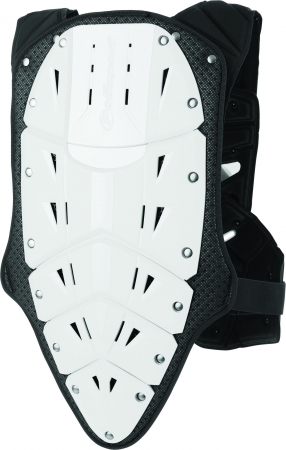 POLISPORT CHEST PROTECTOR ROCKSTEADY FUSION SHORT VERSION WHITE 17-8002900002