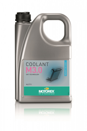 MOTOREX COOLANT M3.0 READY TO USE 4 LTR (4) PUNAINEN NESTE 552-403-004