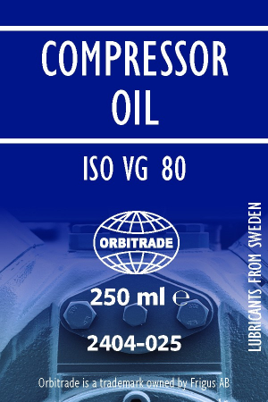 ORBITRADE COMPRESSOR OIL ISO VG 80 250ML 117-6-2404-020
