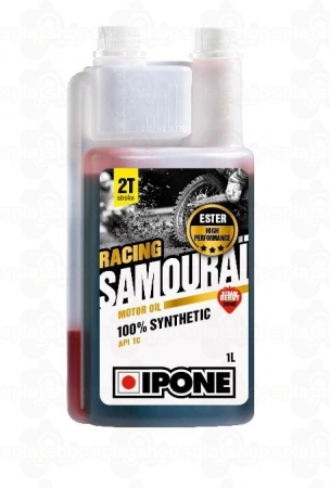 IPONE SAMOURAI RACING 2T STRAWBERRY SMELL 1L (15) 55-222-1