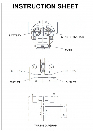 SIXTY5 STARTTIRELE 12V30A 11-275