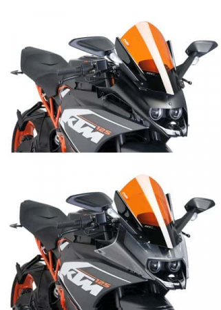 PUIG RACING SCREEN NG KTM RC125/RC390 14'-21' C/ORANGE 33-7004T