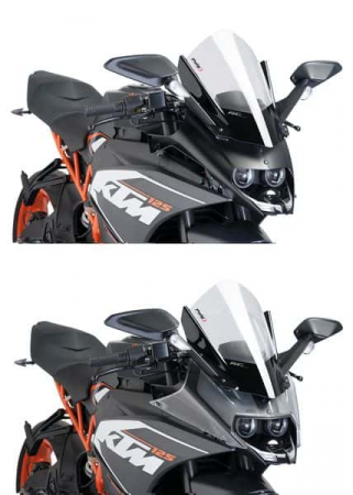 PUIG RACING SCREEN NG KTM RC125/RC390 14'-21' C/CLEAR 33-7004W