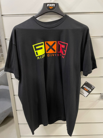 FXR M HELIUM T-SHIRT 3XL BLACK/INFERNO 211312-1026-22