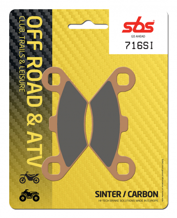 SBS JARRUPALAT SINTERED OFFROAD 23-716SI