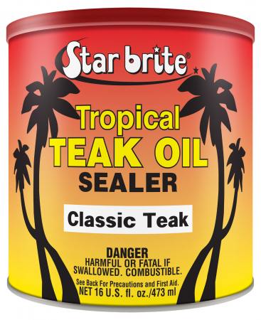 STAR BRITE TROPICAL TEAK OIL/SEALER CLASSIC TEAK TROPIK.ÖLJY 500ML 136-88016