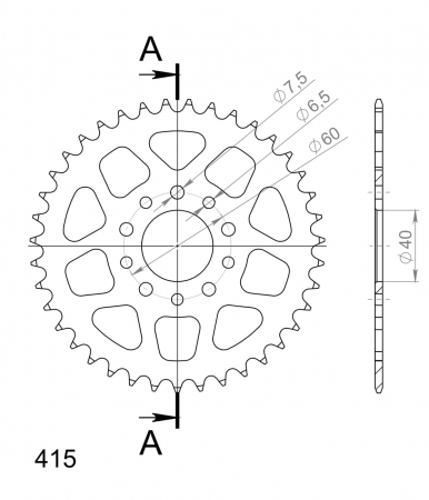 SUPERSPROX TERÄS TAKARATAS  RFE-451::39 27-2-451-39