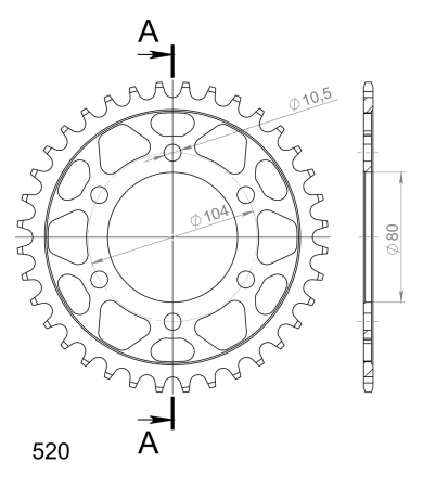 SUPERSPROX TERÄS TAKARATAS  RFE-478::36 27-2-478-36