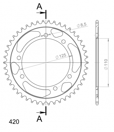 SUPERSPROX TERÄS TAKARATAS  RFE-6602::46 27-2-6602-46