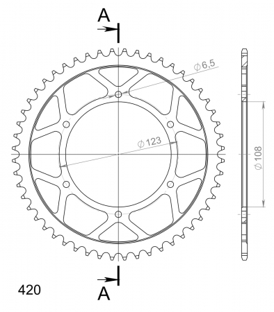 SUPERSPROX TERÄS TAKARATAS  RFE-1133::50 27-2-1133-50