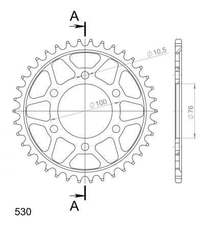 SUPERSPROX TERÄS TAKARATAS 816.40 27-2-816-40