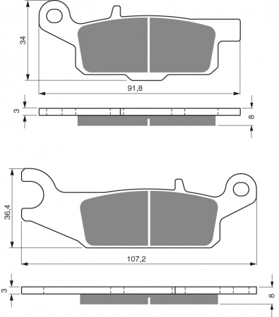 GOLDFREN JARRUPALAT 253 CERAMIC CARBON AD 48-12-253