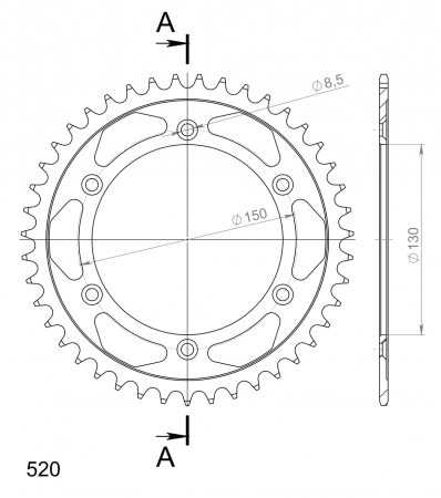 SUPERSPROX TERÄS TAKARATAS  RFE-245::43 27-2-245-43