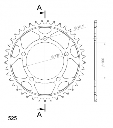 SUPERSPROX TERÄS TAKARATAS  RFE-7026::41 27-2-7026-41