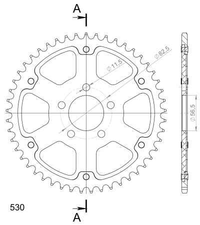 SUPERSPROX STEALTH TAKARATAS HOPEA 272-7081-RST-49-8