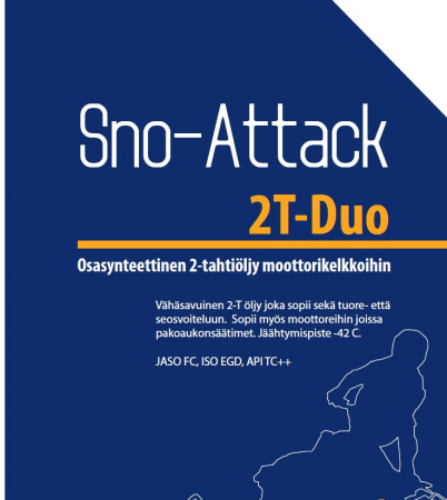 SNO-ATTACK 2T ÖLJY SEMI-SYNTHETIC 20L 55-000-020
