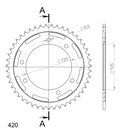 SUPERSPROX TERÄS TAKARATAS  RFE-1131::47 27-2-1131-47