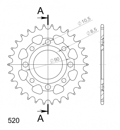 SUPERSPROX / JT TERÄS TAKARATAS 279.31 27-2-279-31