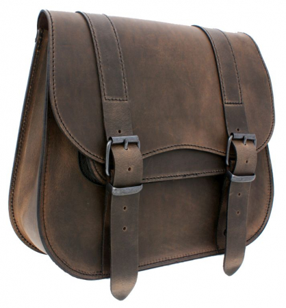 SINGLE SIDED SADDLEBAG BROWN 561-LZAD2-1086