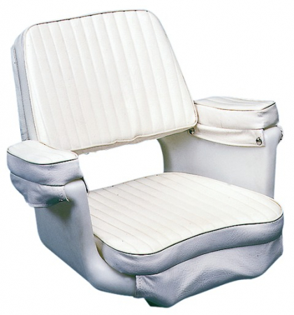 BOAT SEAT WHITE POLYETHYLENE M48-680-10