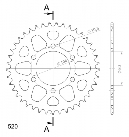 SUPERSPROX ALU TAKARATAS KA MUSTA 40 27-3-478-40-0