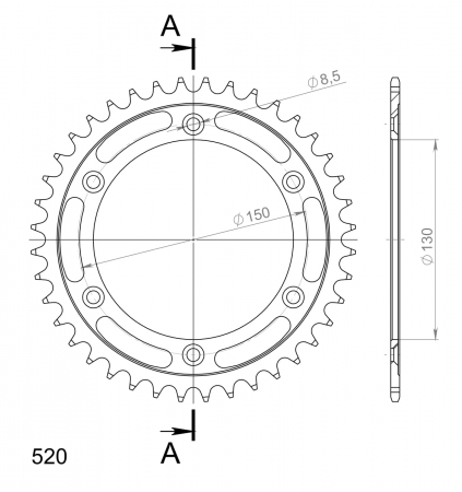 SUPERSPROX TERÄS TAKARATAS  RFE-245::40 27-2-245-40