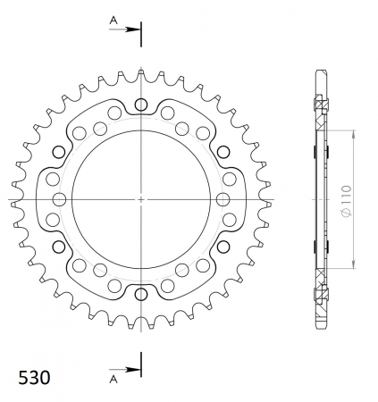 SUPERSPROX STEALTH TAKARATAS KULTA 272-479-RST-38-9