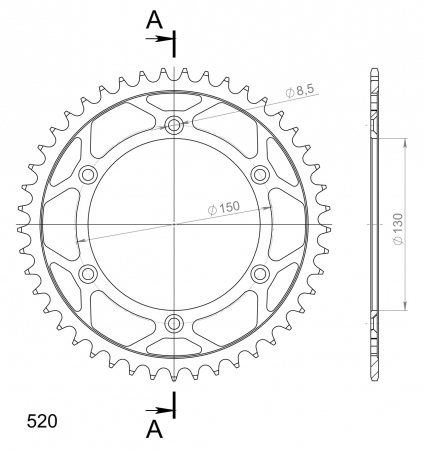 SUPERSPROX TERÄS TAKARATAS  RFE-245::45 27-2-245-45