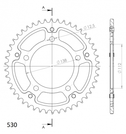 SUPERSPROX STEALTH TAKARATAS PUNAINEN 272-302-RST-45-2