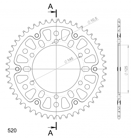 SUPERSPROX STEALTH TAKARATAS KULTA 272-855-RST-50-9