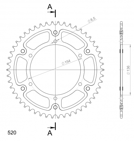 SUPERSPROX STEALTH TAKARATAS SININEN 272-1515-RST-52-4