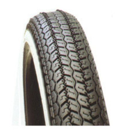 MITROC RENGAS M853 2.25-19 TT MUSTA-VALKOINEN ETU/TAKA 355-72117