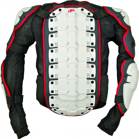 POLISPORT CHEST PROTECTOR INTEGRAL MY12 SIZE XS WHITE/BLACK 17-8003000009