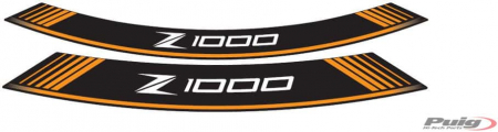 PUIG KIT 8 RIM STRIPS Z1000 C/ORANGE 33-7590T