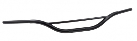 VENICE BEACHBAR HANDLEBAR 25 MM (1&quot;) TO 22MM (7/8&quot;) IN BLACK 561-55-2905B