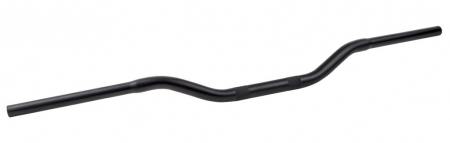 FIGHTER HANDLEBAR 25 MM (1&quot;) TO 22 MM (7/8&quot;) BLACK 561-55-2565B