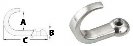 SS HAKA 15X5.7X35.8 MM M38-301-08