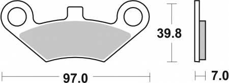 SBS JARRUPALAT RACING SINTERED 23-914RSI