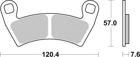 SBS JARRUPALAT RACING SINTERED 23-897RSI