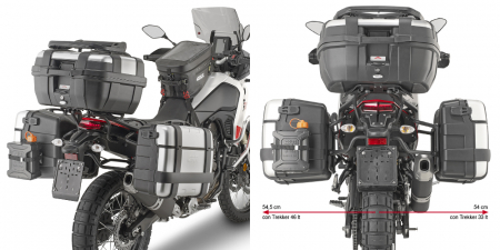 GIVI TUB.PANN.HOLDER YAMAHA TÈNÈRÈ 322-PLO2145MK