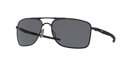 OAKLEY SUNGLASSES GAUGE 8 L MATTE BLACK W/GREY 672-4124-0162