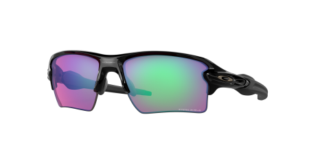 OAKLEY SUNGLASSES FLAK 2.0 XL POLISHED BLACK W/PRIZM GOLF 672-9188-05