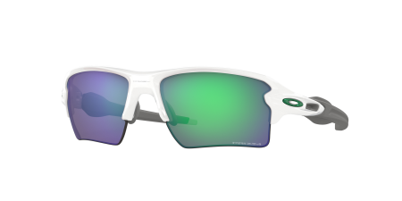 OAKLEY SUNGLASSES FLAK 2.0 XL POL WHITE W/PRIZM JADE 672-9188-9259