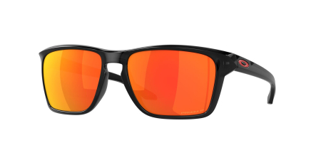 OAKLEY SUNGLASSES SYLAS BLACK INK W/ PRIZM RUBY POL 672-9448-0560