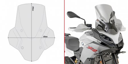 GIVI SPOILER BMW F 900 XR (2020) 323-D5137S